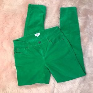 3/$20 ⚡️Green Corduroy Crown & Ivy Skinny Pants⚡️